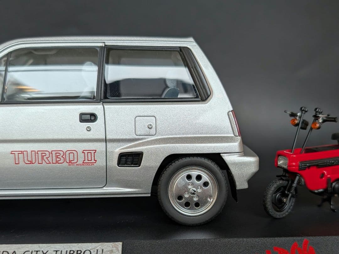 【クマちゃんの夢】オートアート 1/18 ホンダシティ ターボⅡ