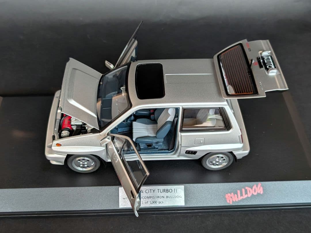 【クマちゃんの夢】オートアート 1/18 ホンダシティ ターボⅡ