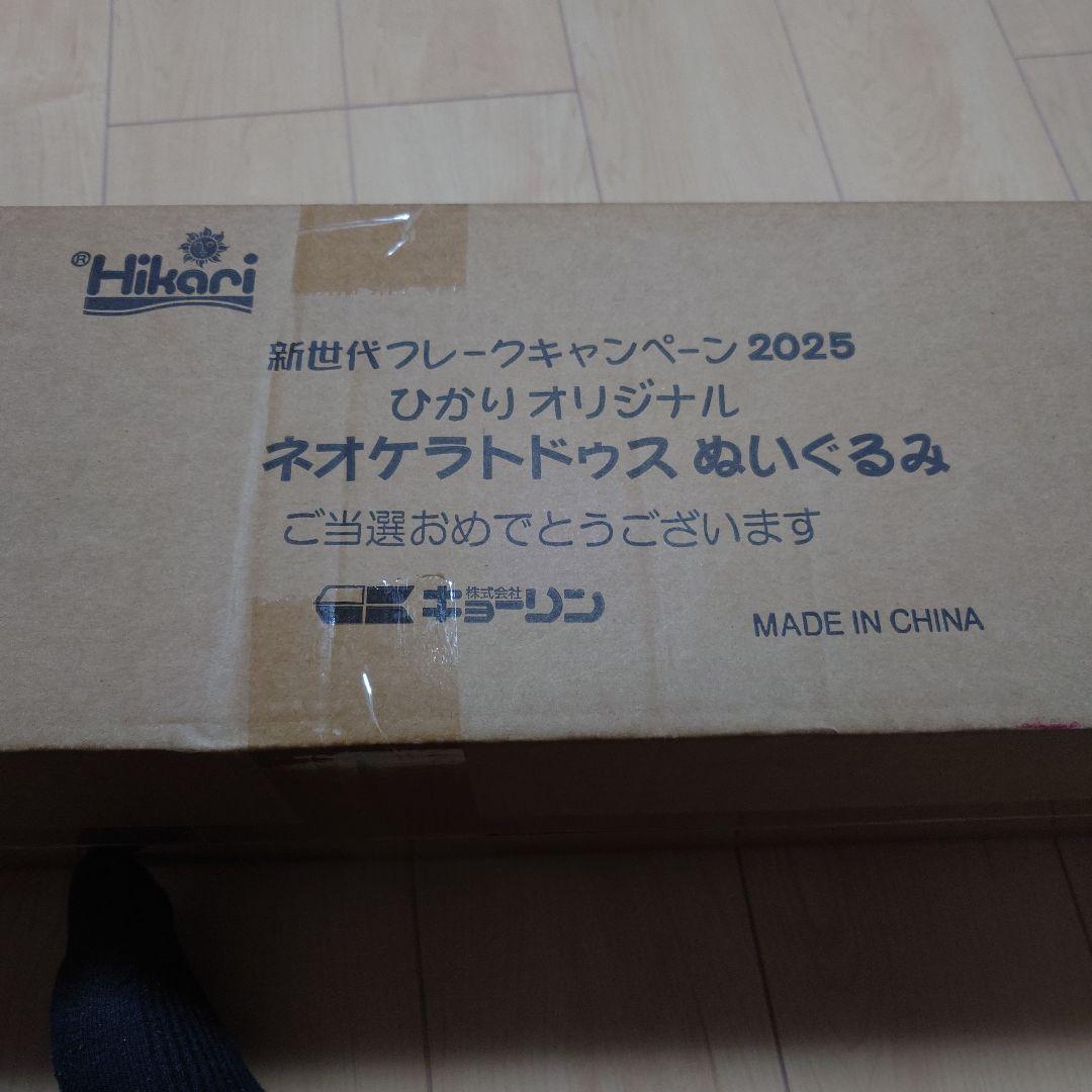 キョーリン でかキュン抱きぐるみ　ネオケラトドゥスぬいぐるみ