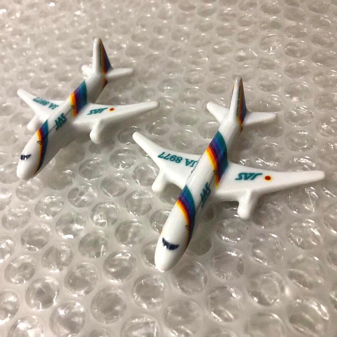非売品 JAS 日本エアシステム Rainbow777 箸置 たち吉