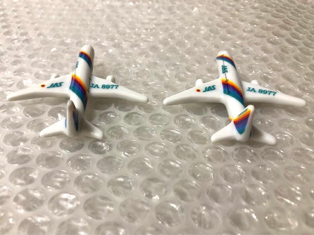 非売品 JAS 日本エアシステム Rainbow777 箸置 たち吉