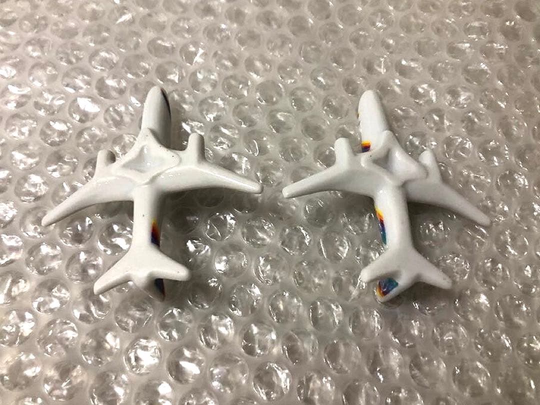 非売品 JAS 日本エアシステム Rainbow777 箸置 たち吉