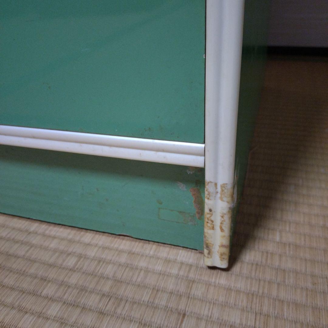 昭和時代 レトロ家具 チェスト 引き出し グリーン
