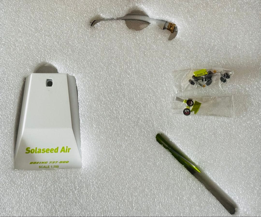 Solaseed Air ナッシージェットB737-800 1/200
