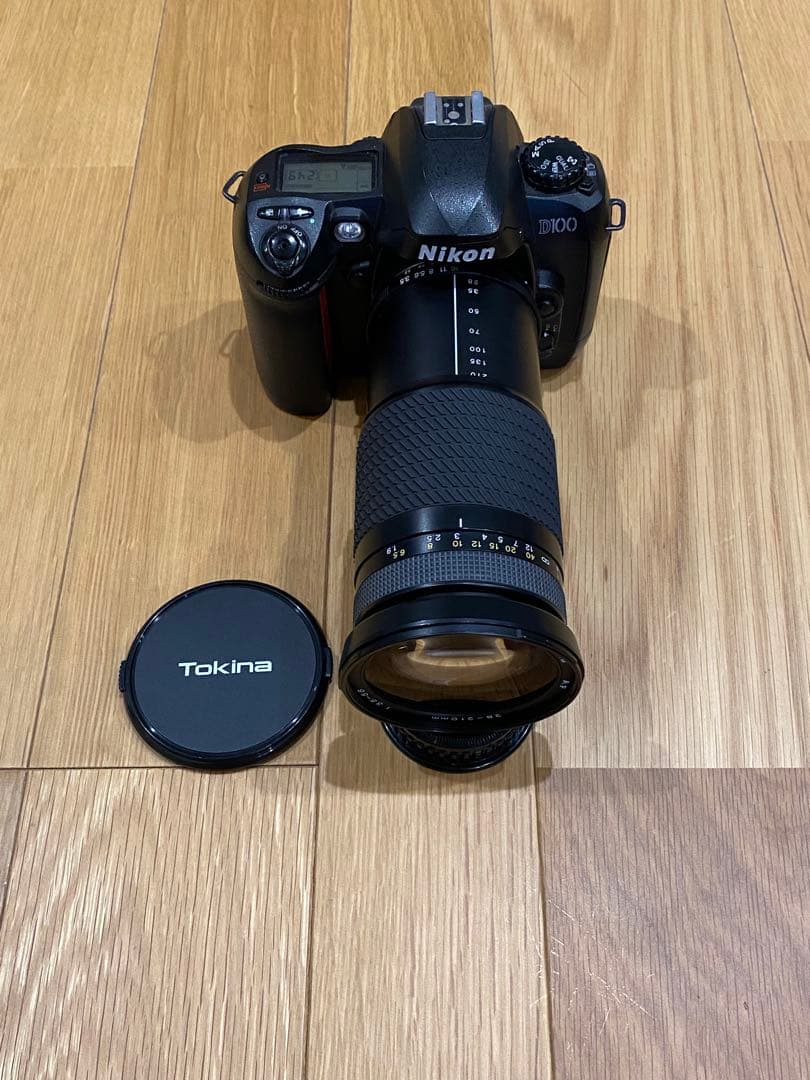 Nikon D100 デジタル一眼　Tokina 28-210 広角望遠レンズ付
