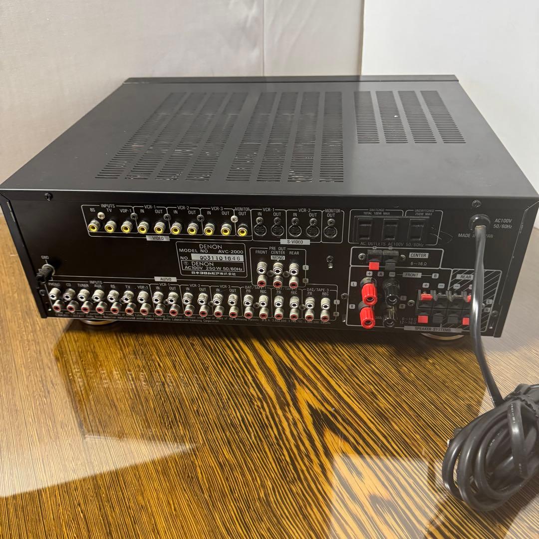 DENON AVC-2000 インテグレーテッドAVサラウンドアンプ