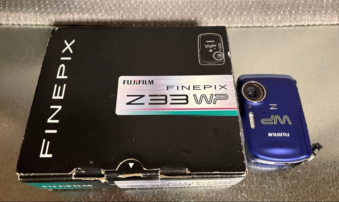 FUJIFILM FinePix Z33 WP ブルー デジカメ