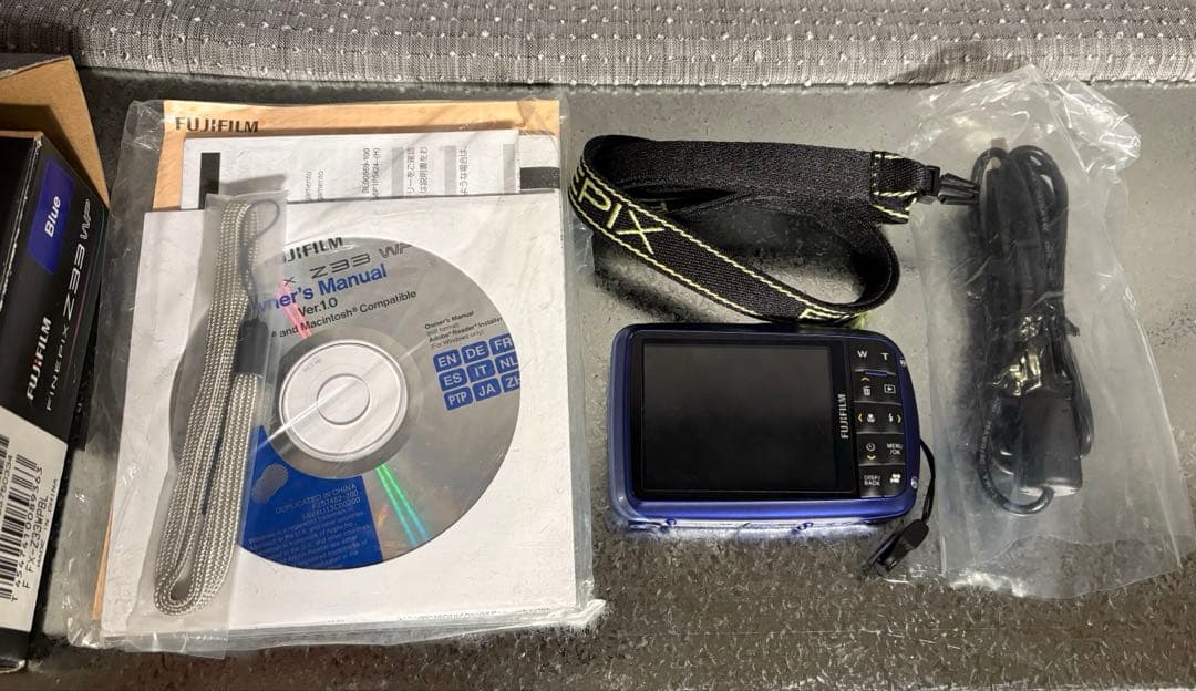FUJIFILM FinePix Z33 WP ブルー デジカメ