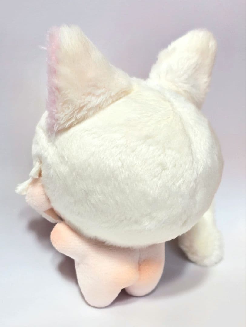 自作 無属性 ぬいぐるみ クリーム色の猫くん A 10cm