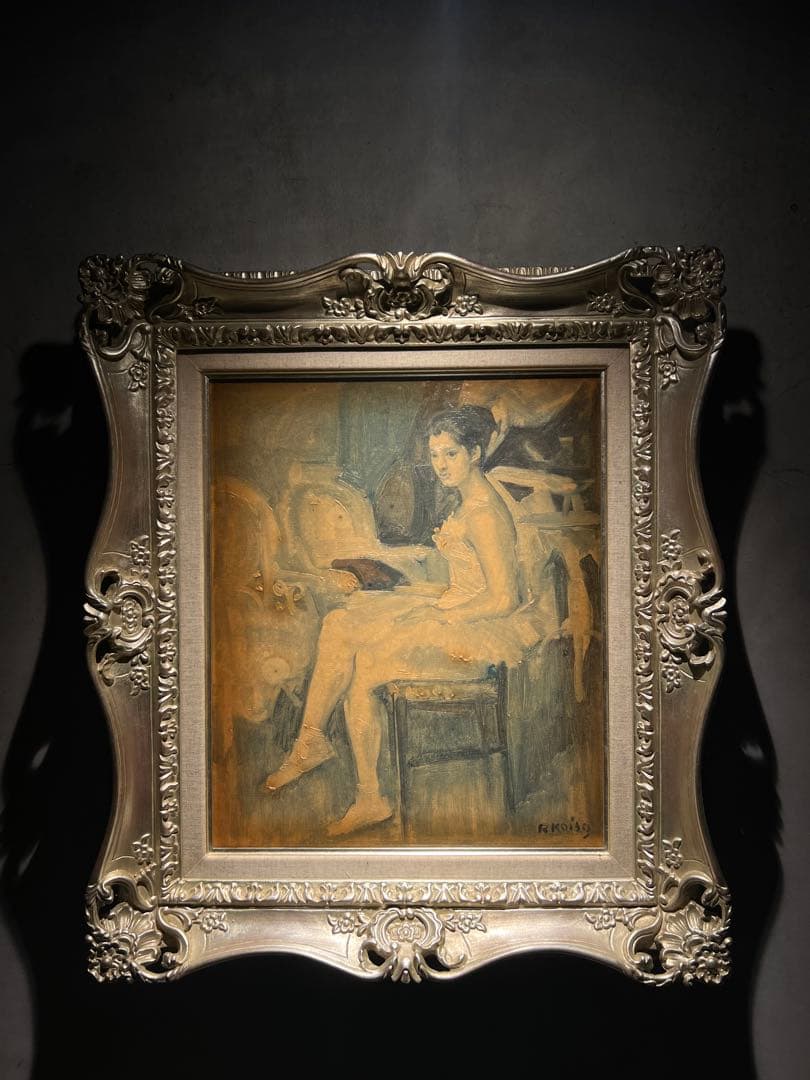 他の人発送×小磯良平　【踊り子】　高級複製 no1678