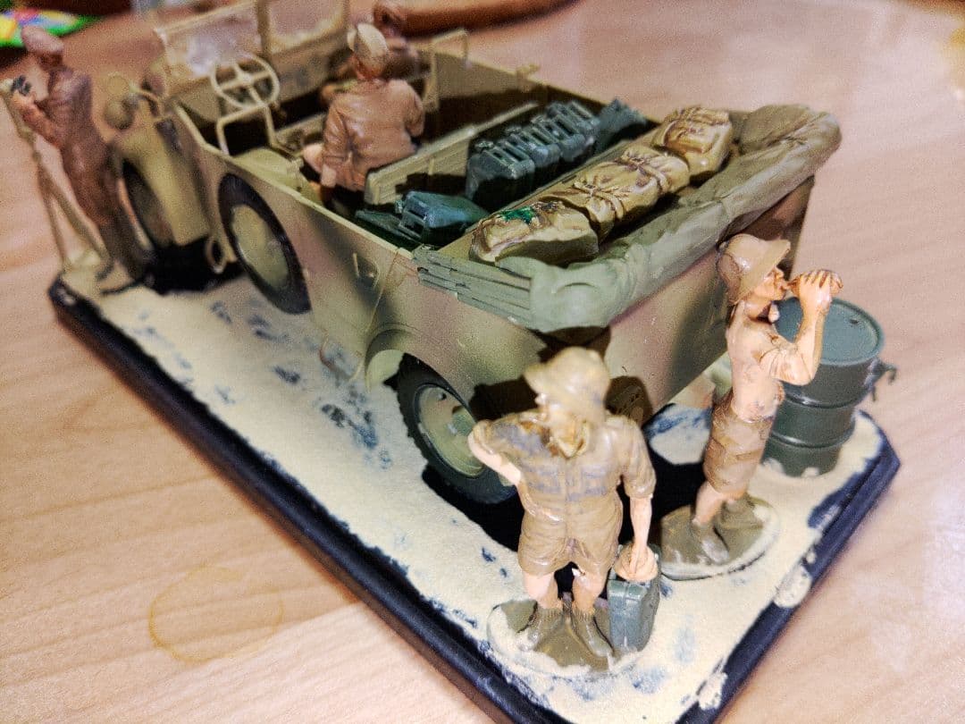 タミヤ　アフリカ戦線　1/35