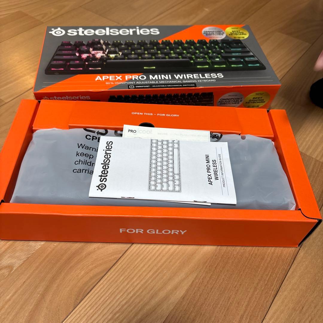 キーボード SteelSeries Apex Pro Mini Wireless