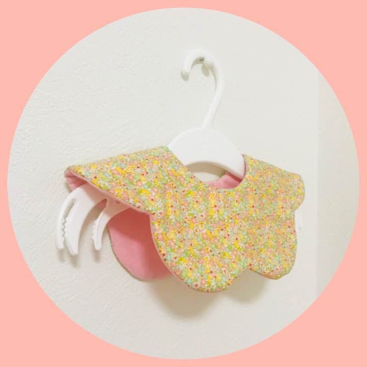 No.14♡黄色小花のふかふか花びらスタイ♡