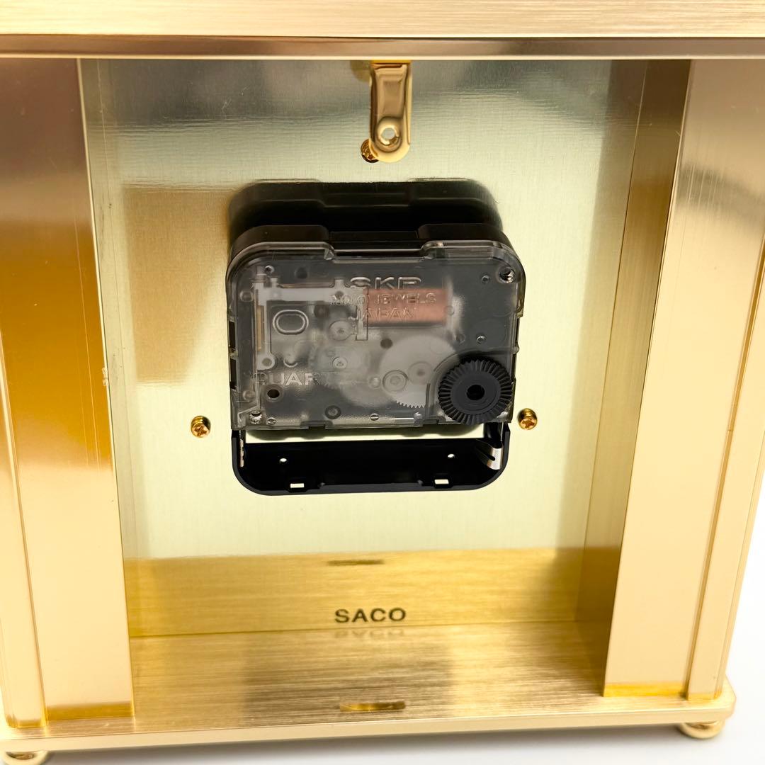 未使用品　箱付き　銀座和光　置時計　WAKO　動作未確認　時計　クロック