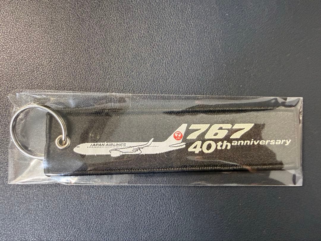 JAL 767 40周年記念チャーターフライト トートバッグ&タグ