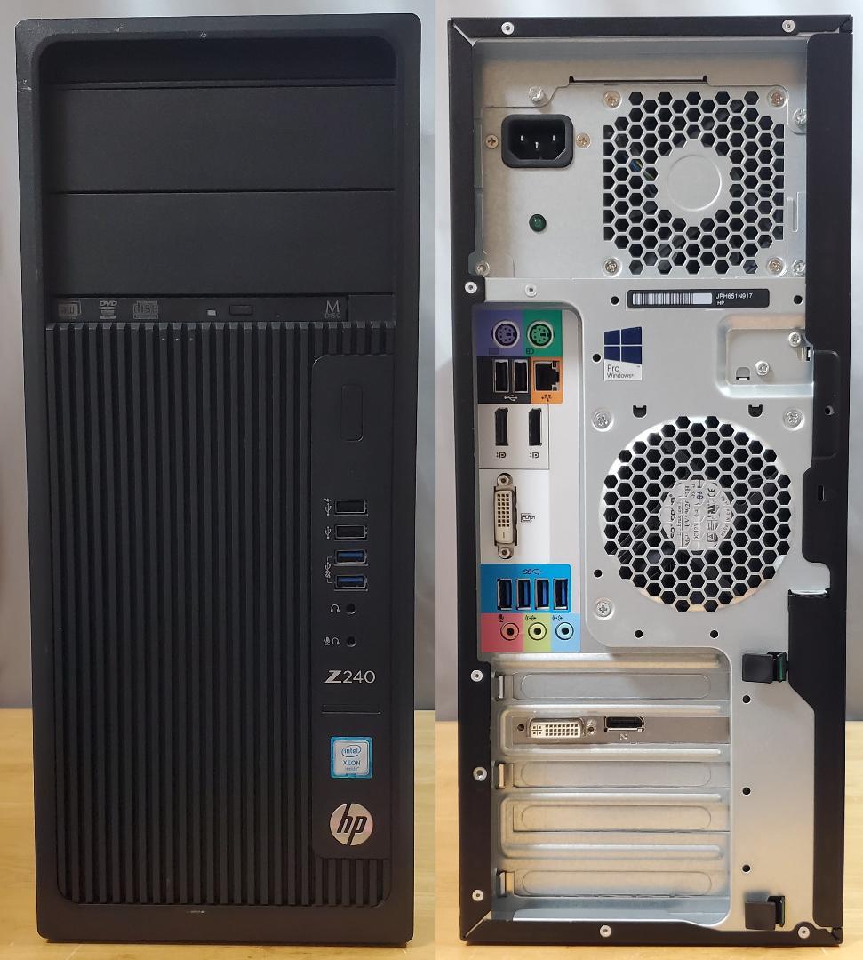【Officeインストール済】HP Z240 Workstation【送料無料】