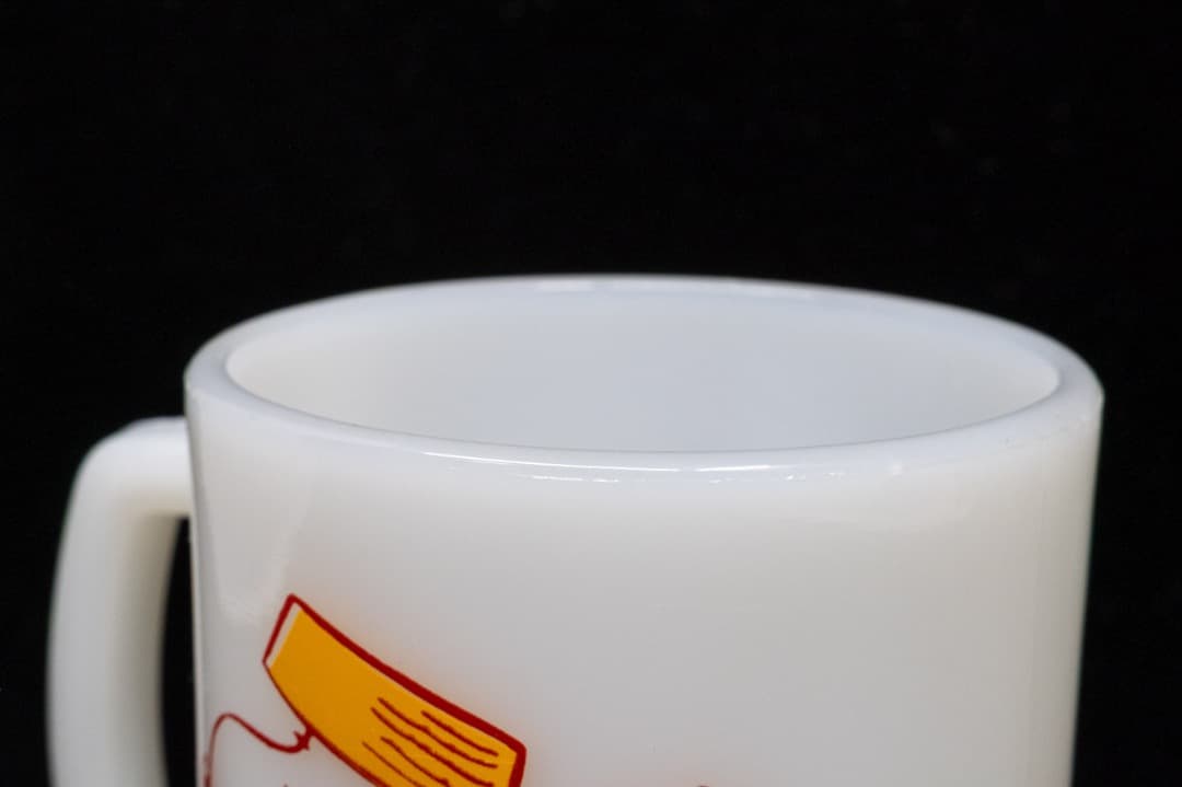 【るりのたま】Fire-King ファイヤーキング スヌーピー カムホーム