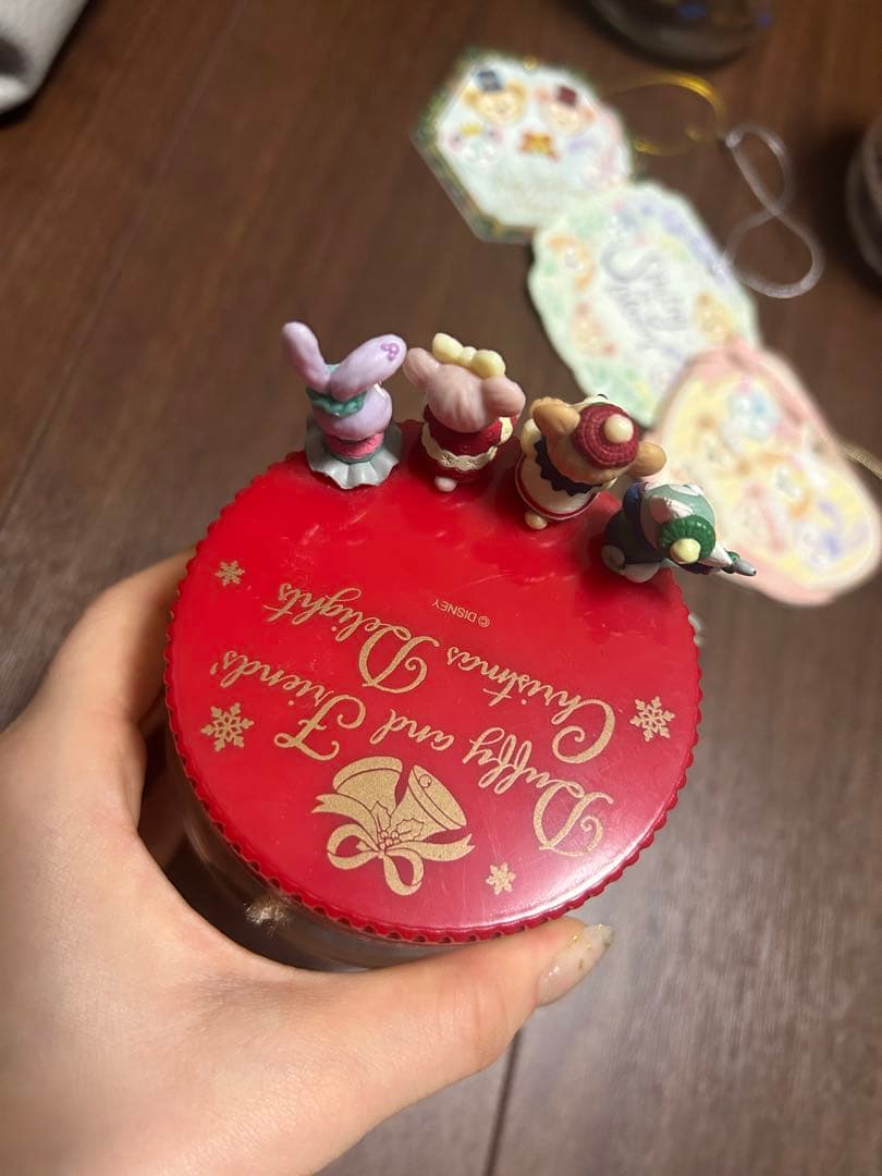 ディズニー ダッフィーフレンズ ガラス瓶 キャニスター ４点セット