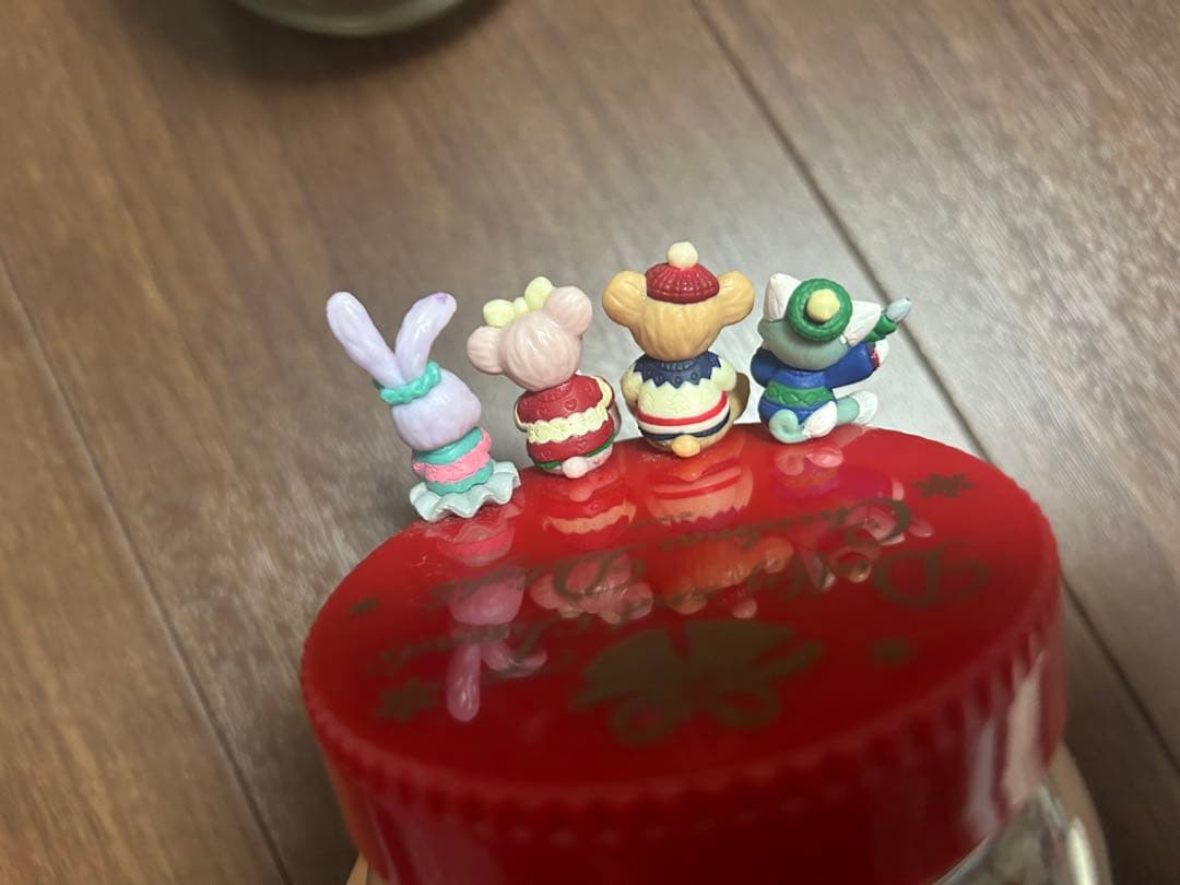 ディズニー ダッフィーフレンズ ガラス瓶 キャニスター ４点セット