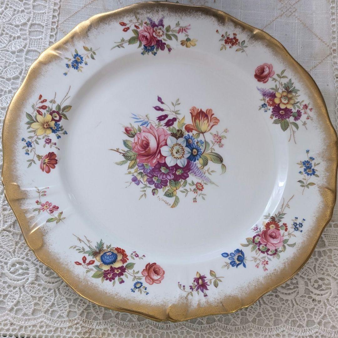 ハマースレイ レディパトリシア ディナー 27.5cm プレート ヴィンテージ