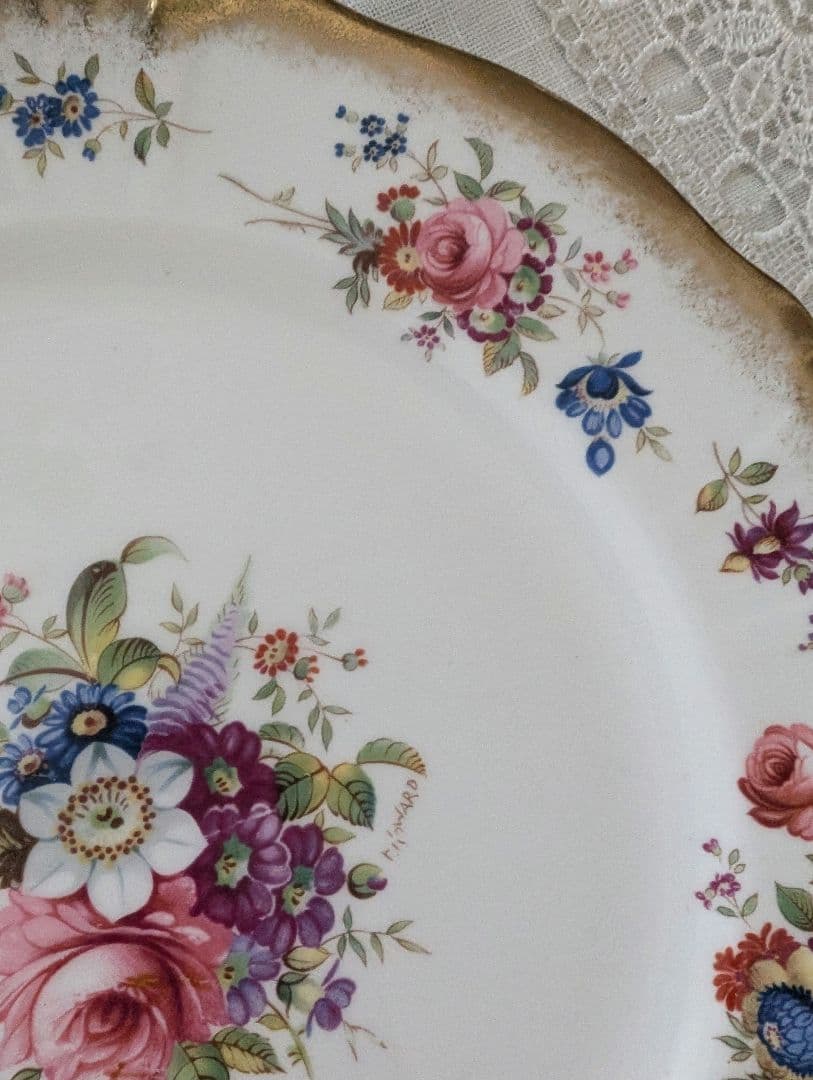 ハマースレイ レディパトリシア ディナー 27.5cm プレート ヴィンテージ