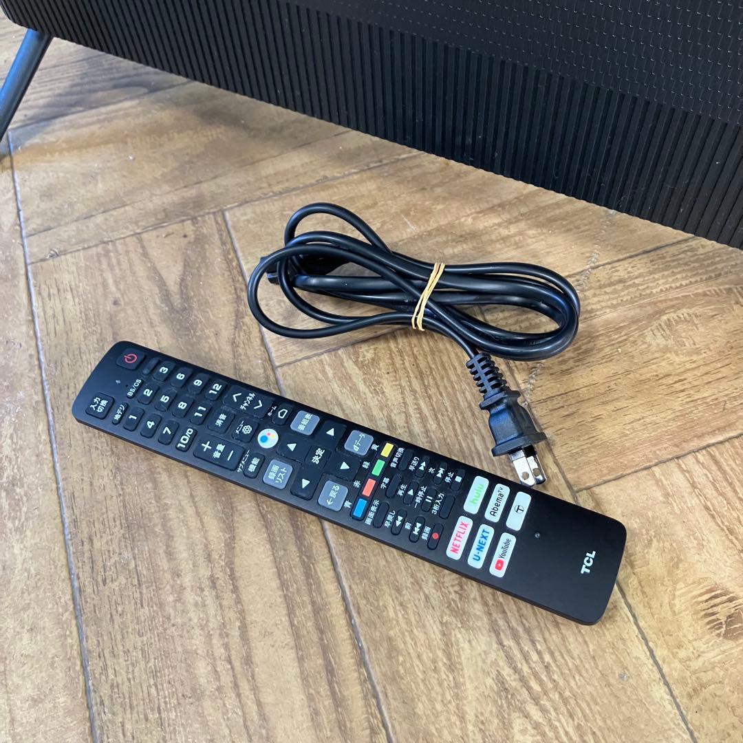 人気モデル❣️TCL32型地デジスマートTV外付HDD裏録画ネット動画視聴多数