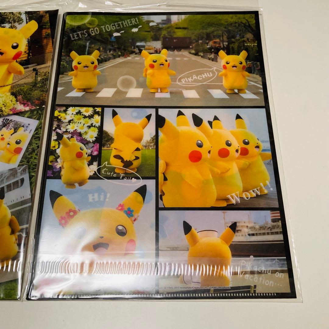 未開封✳️ポケモン『A4クリアファイル4枚』シロナ/カトレア/ポケモンセンター限定