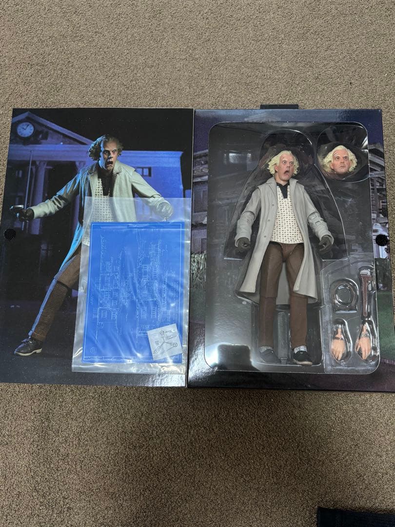 【希少】 NECA バックトゥザフューチャー ドク フィギュア