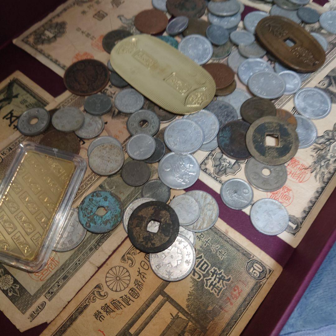 日本の古銭と金貨コレクション⑫匿名発送