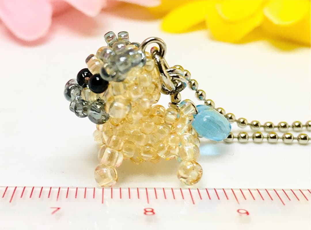 ☆専用品☆パグ☆チェーンビーズマスコット☆チャーム☆キーホルダー