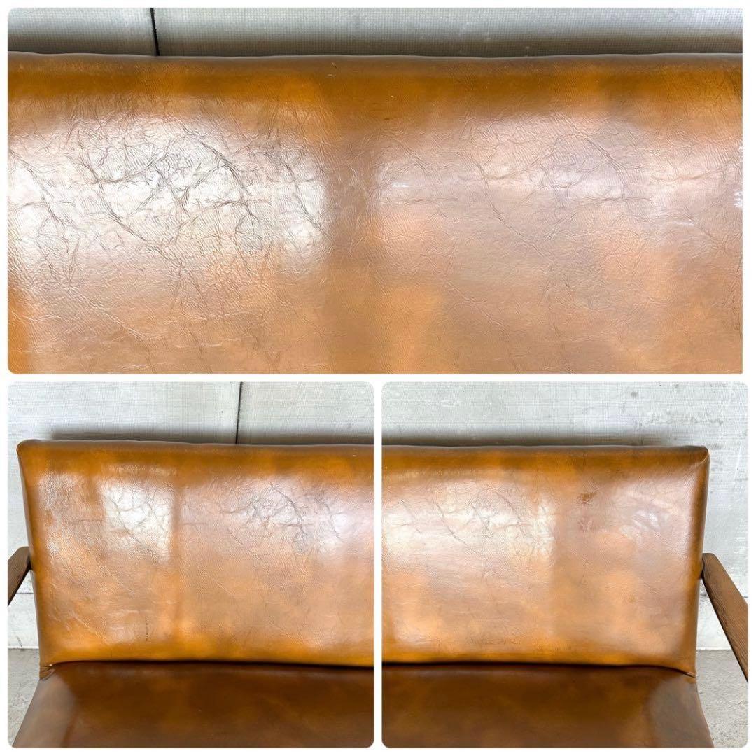 ✦60s〜70s✦ 昭和レトロ ミッドセンチュリー 2人掛けソファ ヴィンテージ