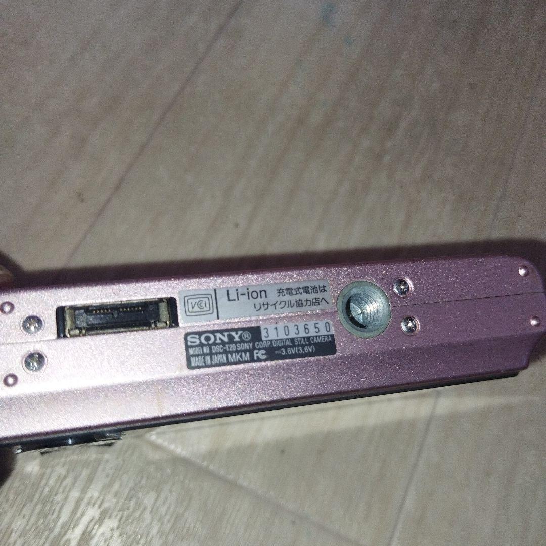 デジタルカメラ SONY Cyber-shot Super SteadyShot DSC-T20