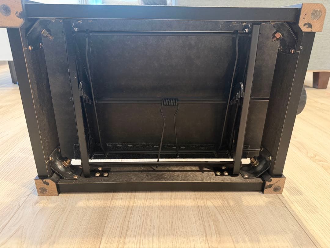 ピアノ用補助スタンド グレー フェルト 折りたたみ式