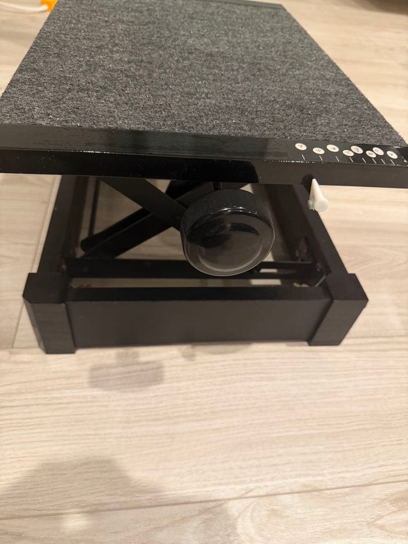 ピアノ用補助スタンド グレー フェルト 折りたたみ式