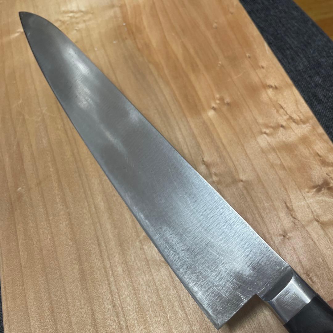 じ*も様 源實光　日本鋼　牛刀　尺