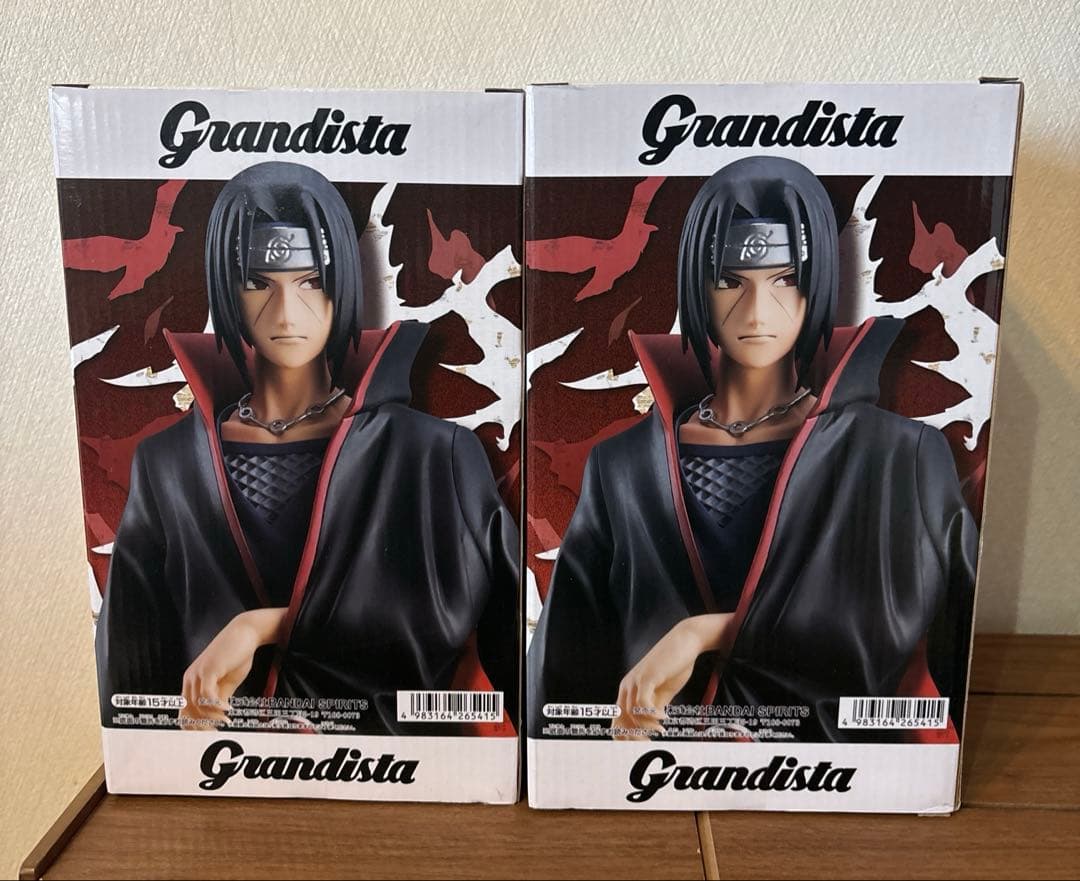 新品未開封 NARUTO ナルト フィギュア grandista うちはイタチ