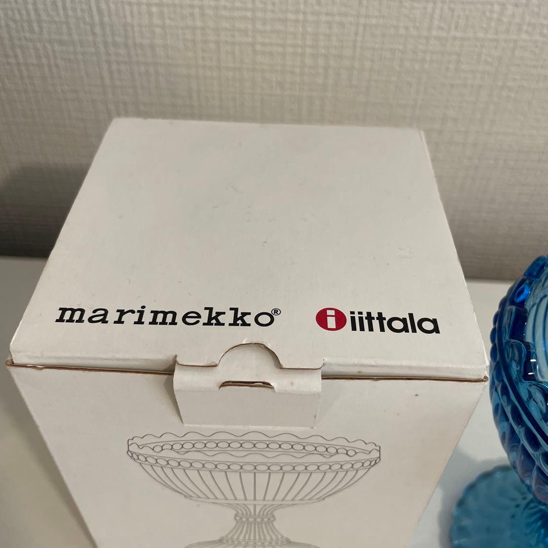 マリメッコ　イッタラ　マリボウル　120mm箱付　ターコイズブルー
