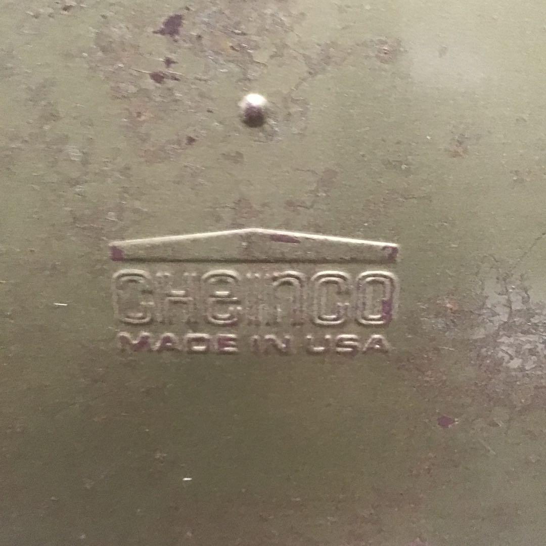 ミッキー＆ミニー BIGサイズ ブリキ缶 ゴミ箱 W.D.P. ビンテージ