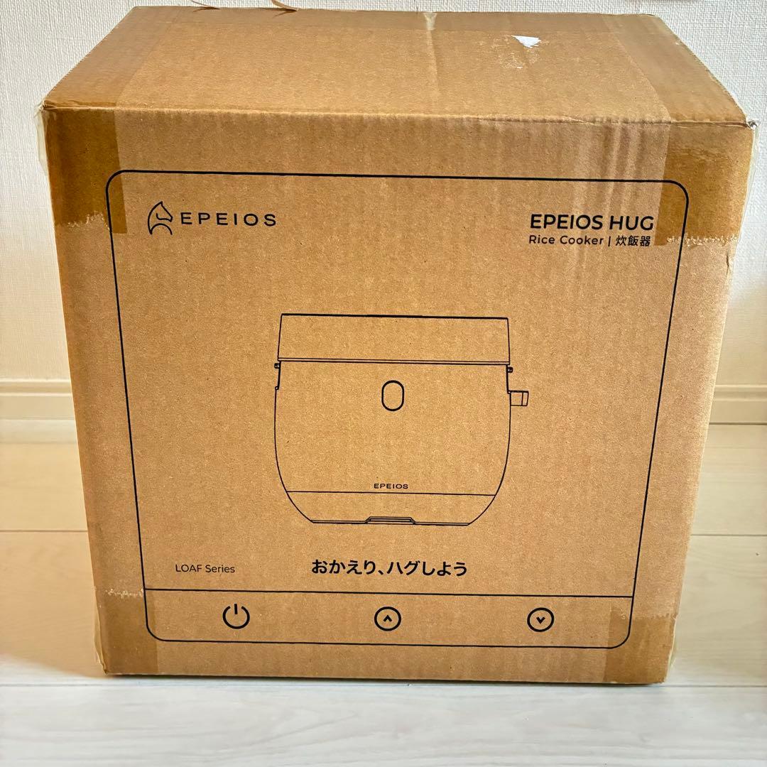 【新品・未使用】EPEIOS HUG 炊飯器 EPRC001 4合 新生活