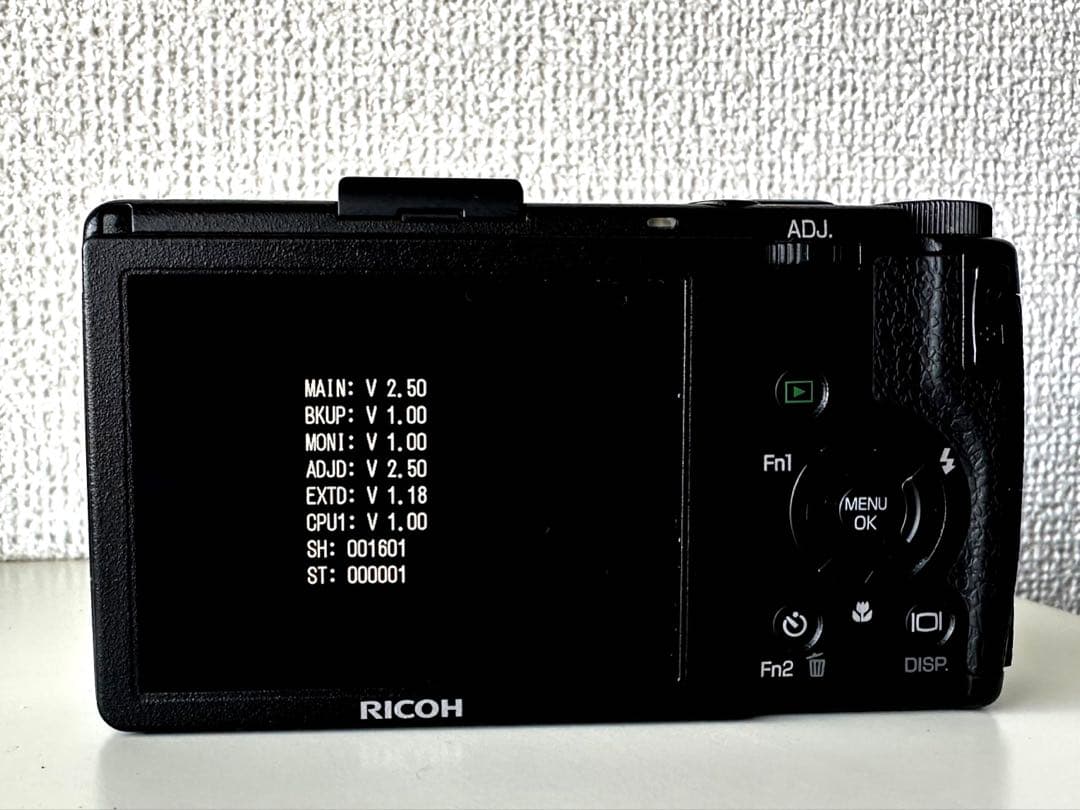 【値下げ・美品】GR DIGITAL III　シャッター1601回