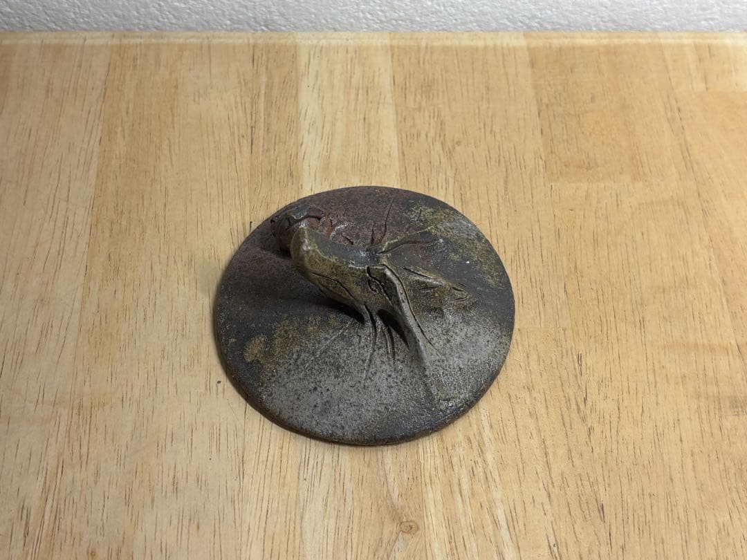 115. 備前焼 宝瓶 登り窯 龍 手びねり 急須