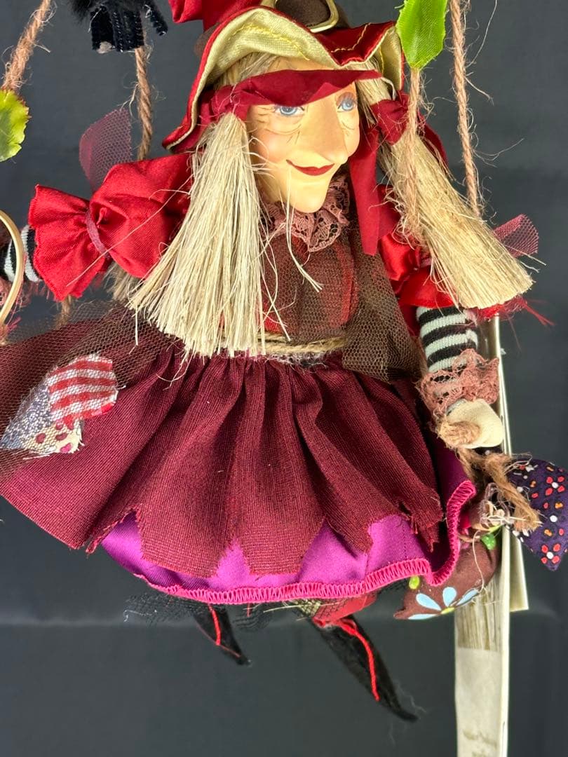 幸福を呼ぶ　魔女　英国　ぬいぐるみ　魔女人形　イングランド製