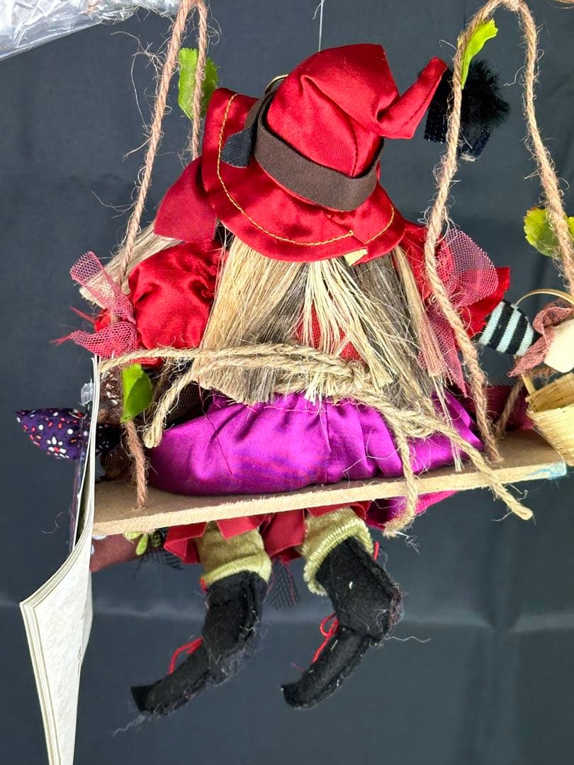 幸福を呼ぶ　魔女　英国　ぬいぐるみ　魔女人形　イングランド製