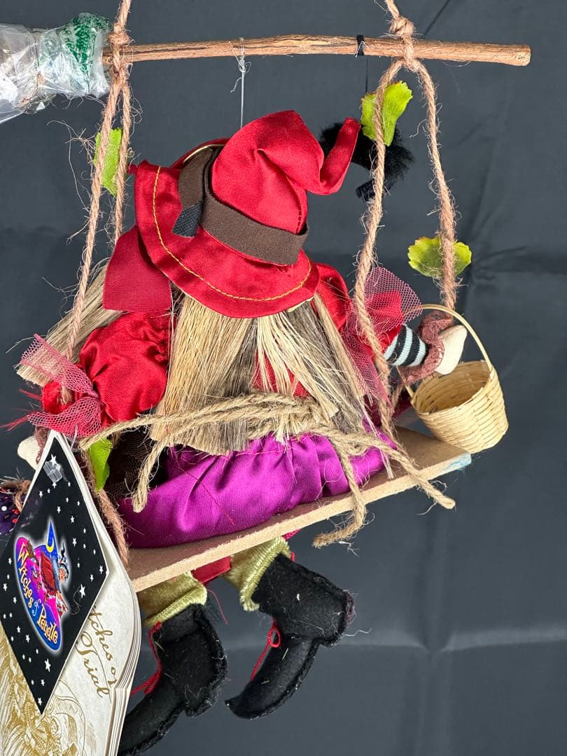 幸福を呼ぶ　魔女　英国　ぬいぐるみ　魔女人形　イングランド製