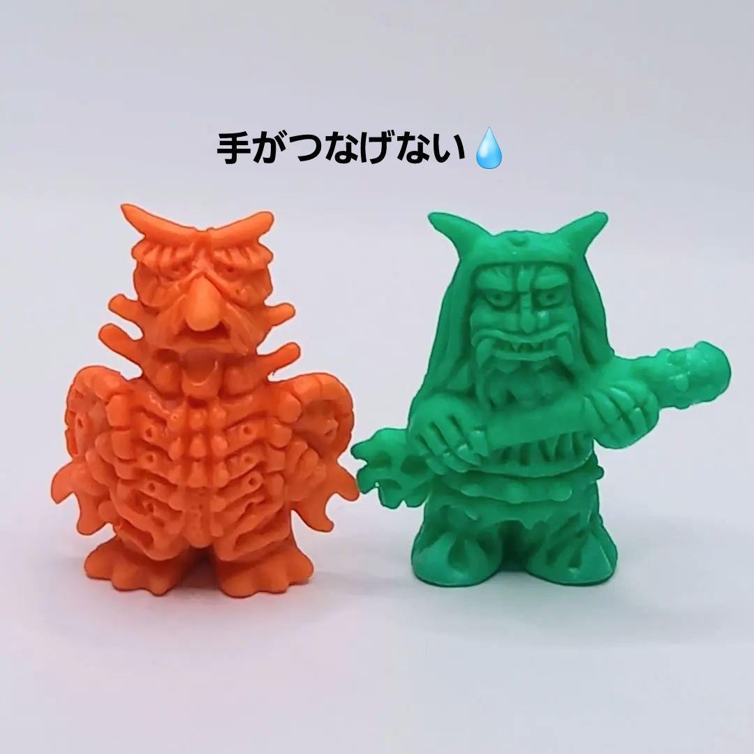【 ムルロア オニバンバ 】2体 ウルトラ 怪獣 消しゴム 特撮 当時もの
