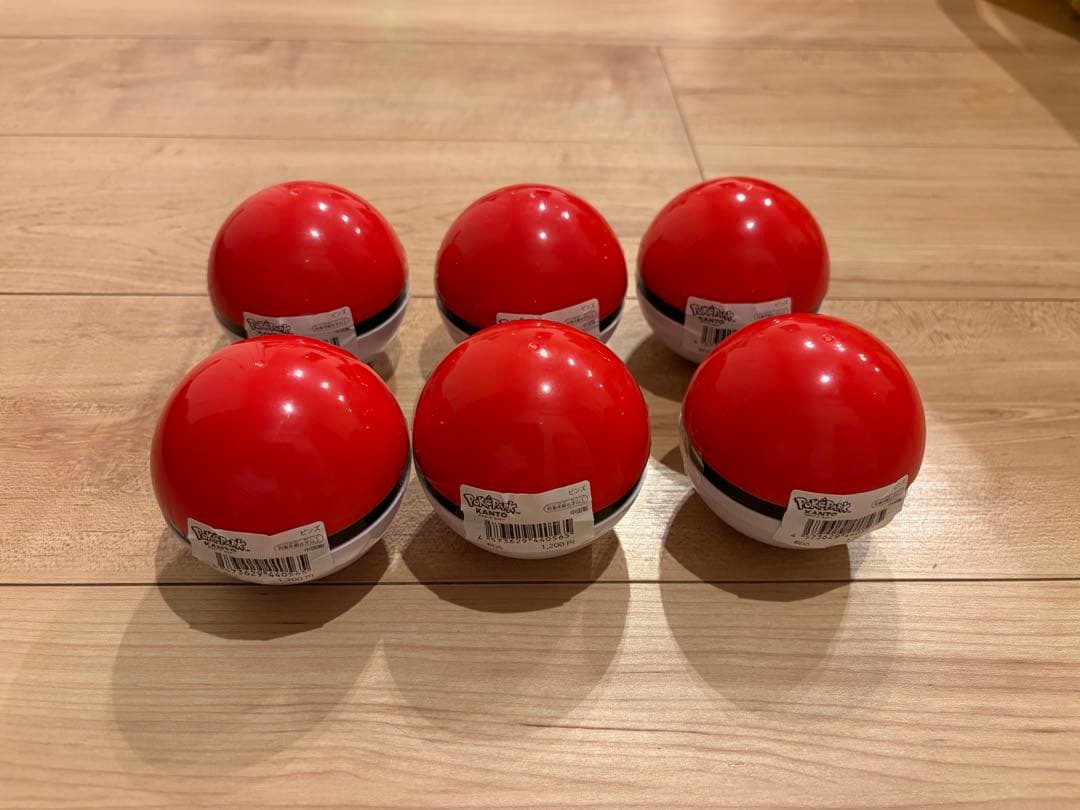ポケパークカントー ピンバッジ 未開封6個