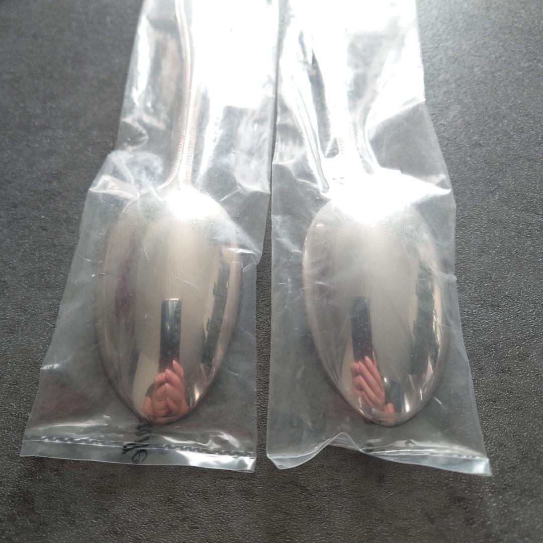 クリストフル パール 未開封 スタンダードスプーン 2点