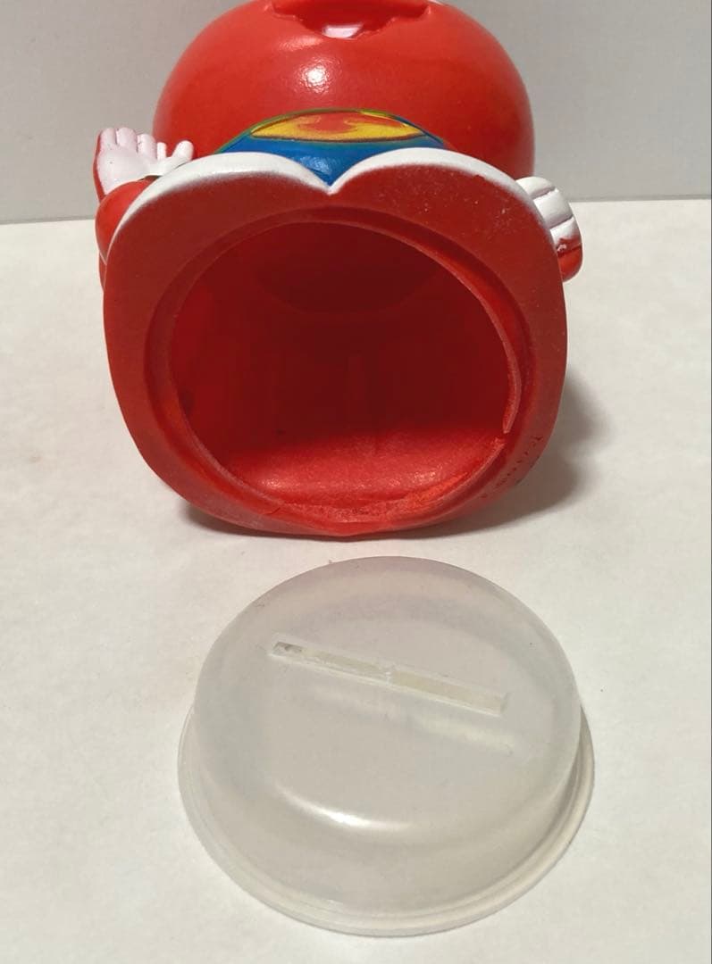 サラダ十勇士 トマトマン マスコットバンク 当時物 貯金箱