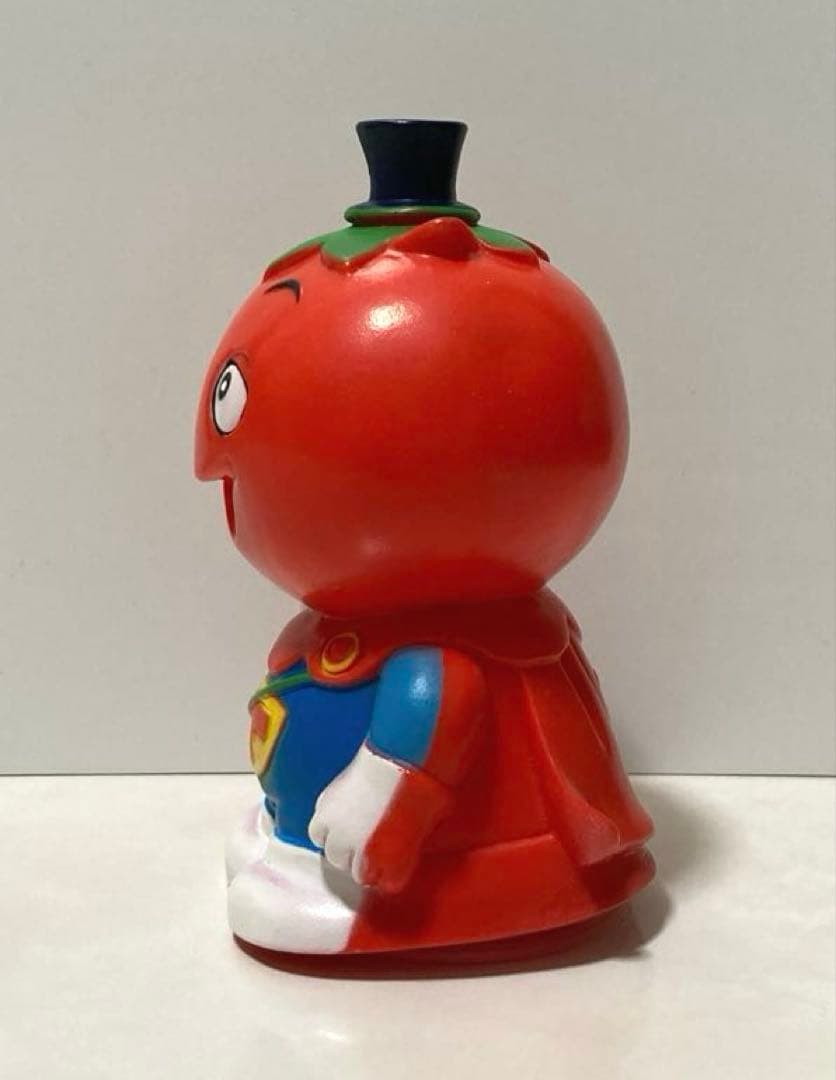 サラダ十勇士 トマトマン マスコットバンク 当時物 貯金箱