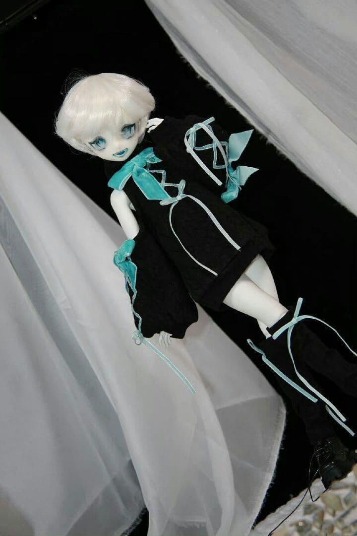 H76 BJD 1/4 ドール 衣装 日常 衣装のみ 2点セット　ハンドメイ